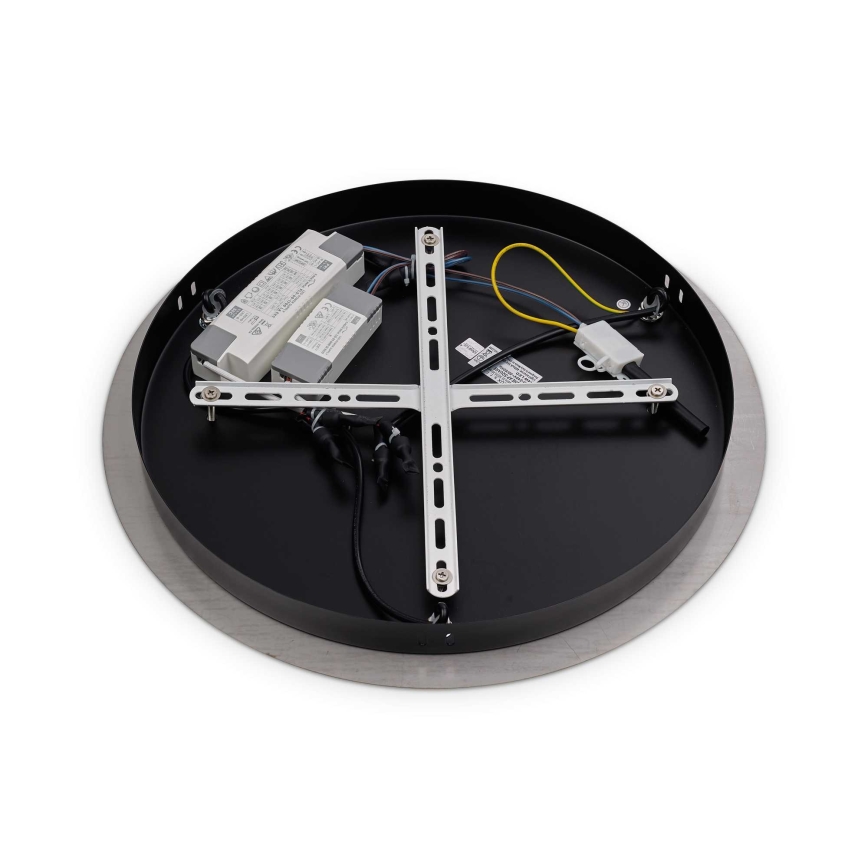 Ideal Lux - Lustre LED suspenso por cabo UMILE LED/55W/230V diâmetro 63 cm CRI 90 latão/branco