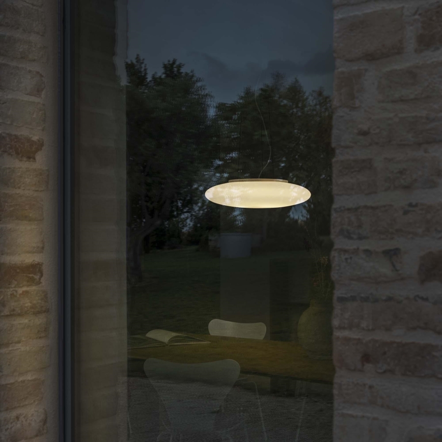 Ideal Lux - Lustre suspenso com cabo SMARTIES 5xE27/42W/230V Ø 60 cm branco