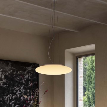 Ideal Lux - Lustre suspenso em cabo SMARTIES 3xE27/42W/230V 50 cm branco