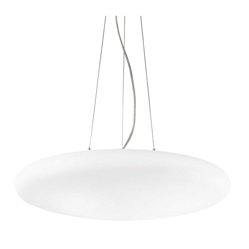 Ideal Lux - Lustre suspenso em cabo SMARTIES 3xE27/42W/230V 50 cm branco