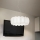 Ideal Lux - Lustre suspenso por cabo OVALINO 5xE27/60W/230V Ø 44 cm branco