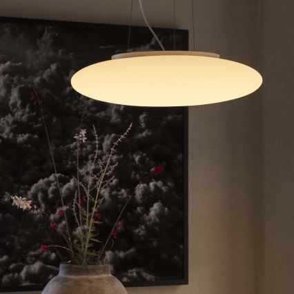 Ideal Lux - Lustre suspenso por cabo SMARTIES 3xE27/42W/230V Ø 42,5 cm branco