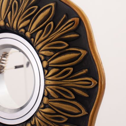 Ideal Lux - Luz embutida 1xGU10/50W/230V bronze