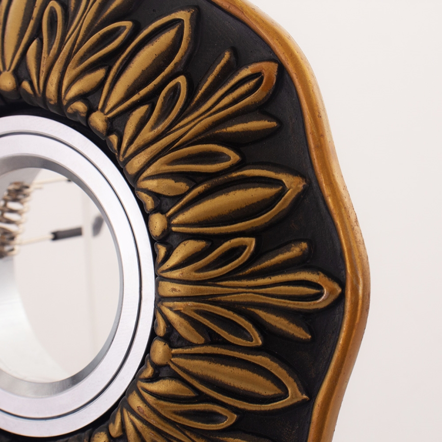 Ideal Lux - Luz embutida 1xGU10/50W/230V bronze