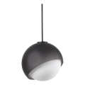 Ideal Lux - Pendente em cabo BLOOM 1xE27/42W/230V Ø 30 cm preto