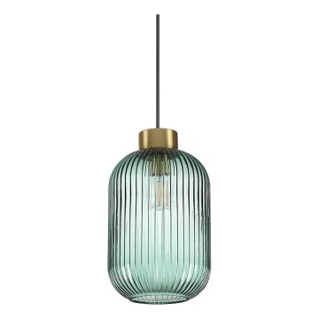 Ideal Lux - Pendente em cabo MINT 1xE27/60W/230V, diâmetro 14 cm, verde