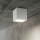 Ideal Lux - Spot de exterior TECHO 1xGU10/20W/230V 15x15 cm IP54 branco