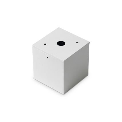 Ideal Lux - Spot de exterior TECHO 1xGU10/20W/230V 15x15 cm IP54 branco