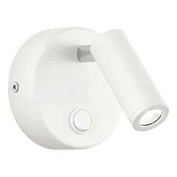Ideal Lux - Spot de parede LED PAGE LED/3W/230V CRI 90 branco