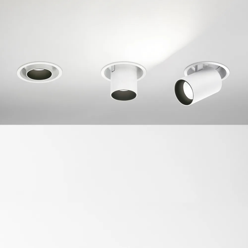 Ideal Lux - Spot embutido LED orientável NOVA LED/12W/230V CRI 90 Ø 11 cm branco