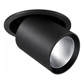 Ideal Lux - Spot LED de encastrar NOVA LED/30W/230V 3000K CRI 90, diâmetro 15,4 cm, preto