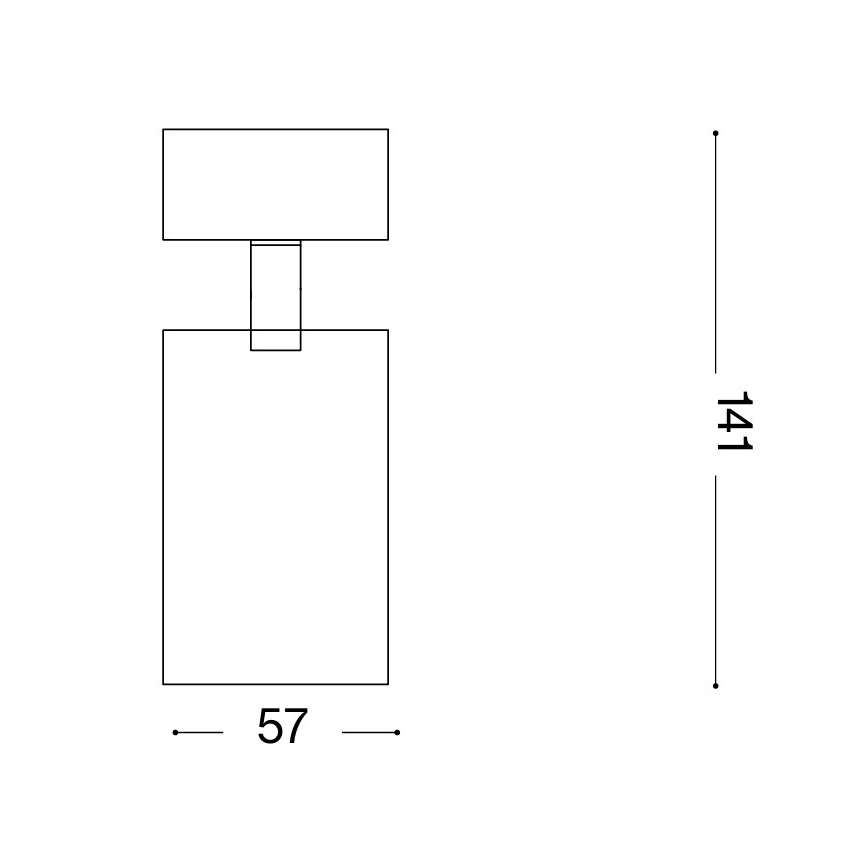 Ideal Lux - Spot LED DYNAMITE 1xGU10/7W/230V CRI 90 latão