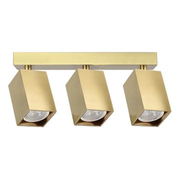 Ideal Lux - Spot LED DYNAMITE 3xGU10/7W/230V CRI 90 em latão