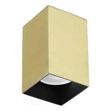 Ideal Lux - Spot LED LOOK 1xGU10/7W/230V CRI 90 6x6 cm latão