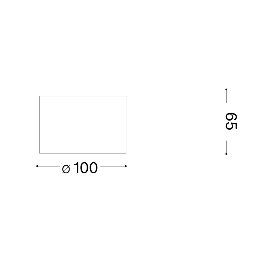 Ideal Lux - Spot LED SPIKE 1xGX53/9W/230V diâmetro 10 cm cobre