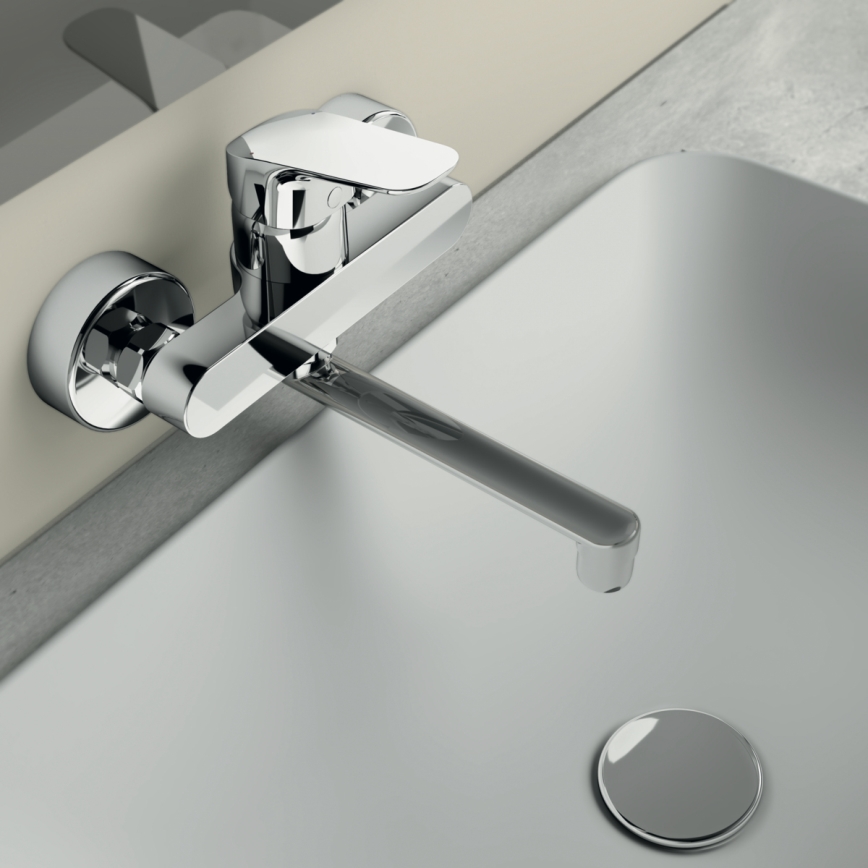 Ideal Standard B1717AA - Misturador de cozinha CERAFLEX cromado brilhante