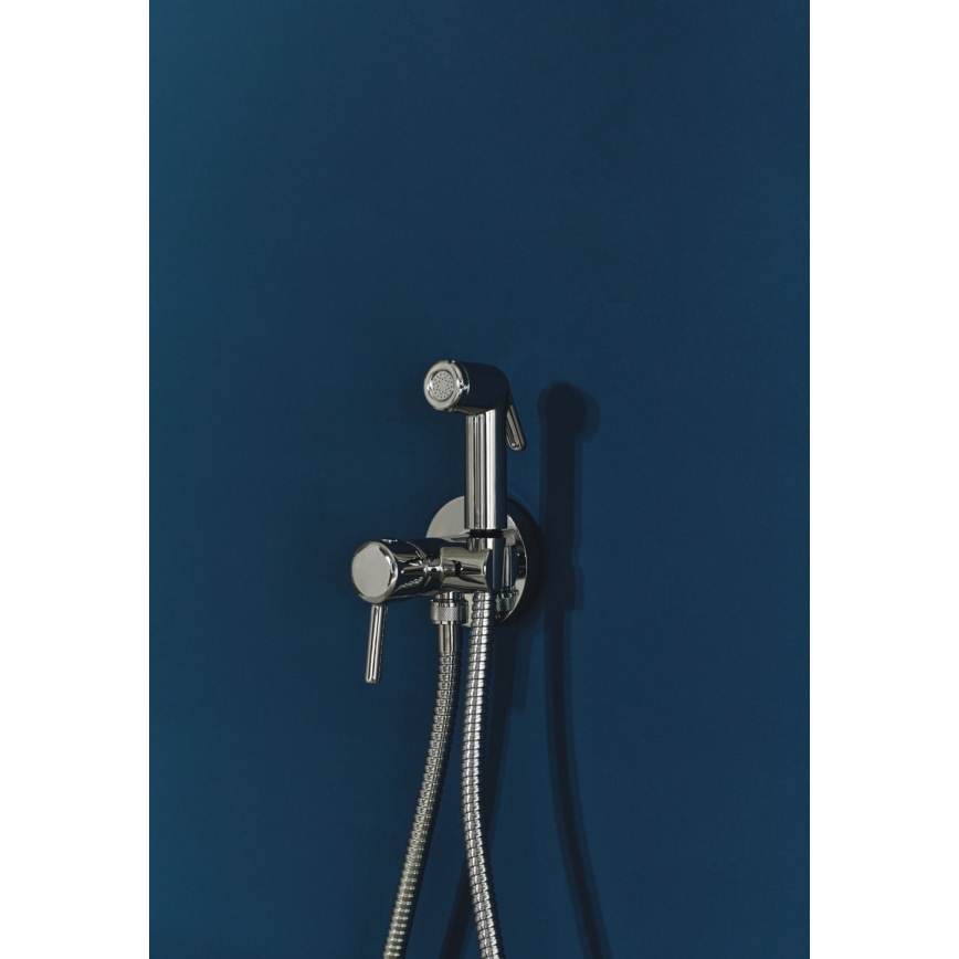 Ideal Standard BC180AA - Ducha manual para bidé IDEALSPRAY, 150 cm, acabamento em cromo brilhante