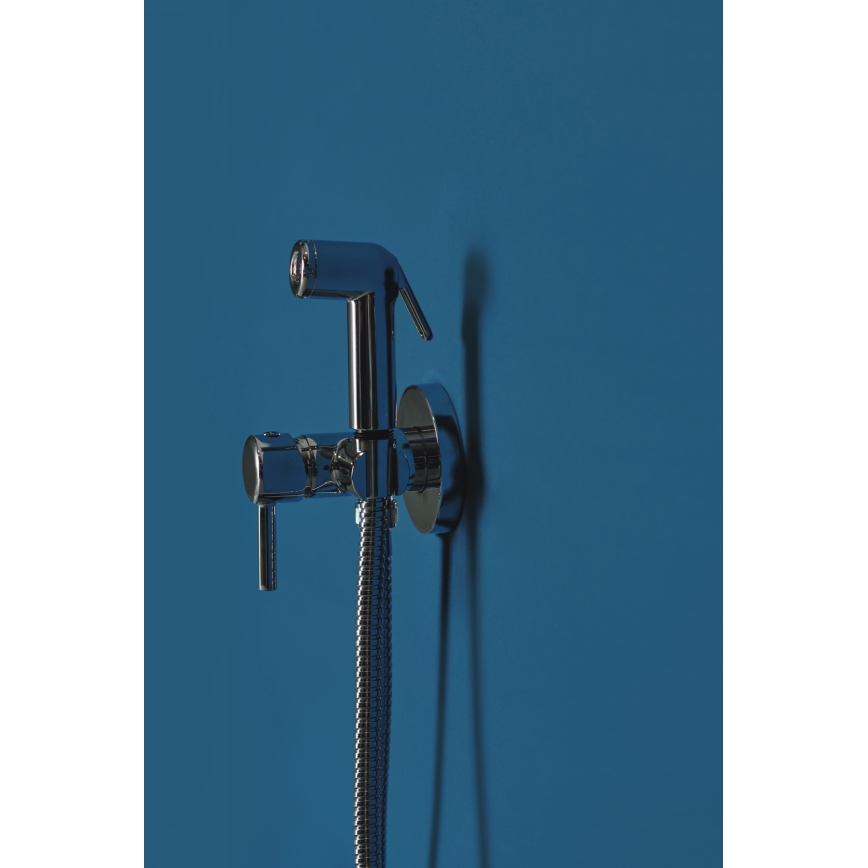 Ideal Standard BC180AA - Ducha manual para bidé IDEALSPRAY, 150 cm, acabamento em cromo brilhante