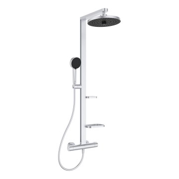 Ideal Standard BD583SI - Conjunto de duche com misturador termostático CERATHERM ALU+ em cromo mate