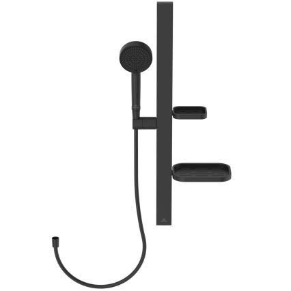 Ideal Standard BD586XG - Conjunto de duche IDEALRAIN ALU+ preto mate