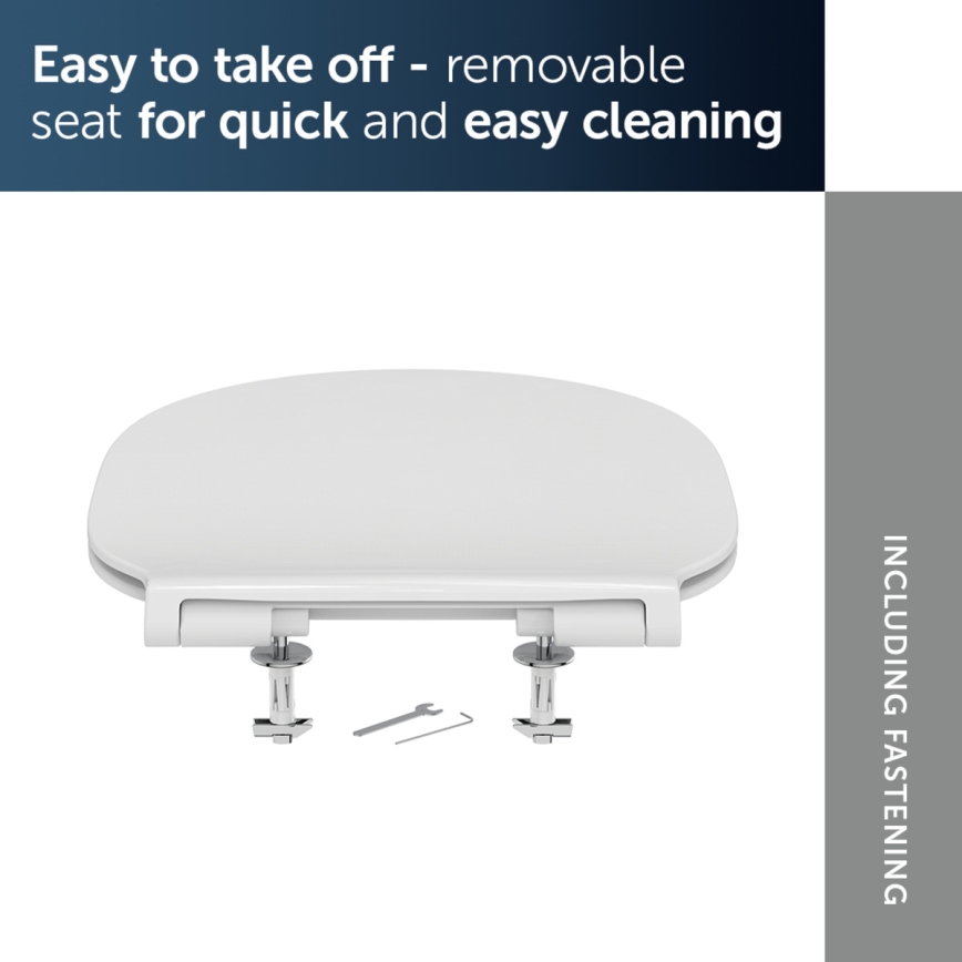 Ideal Standard E036601 - Assento sanitário SoftClose CONNECT AIR branco