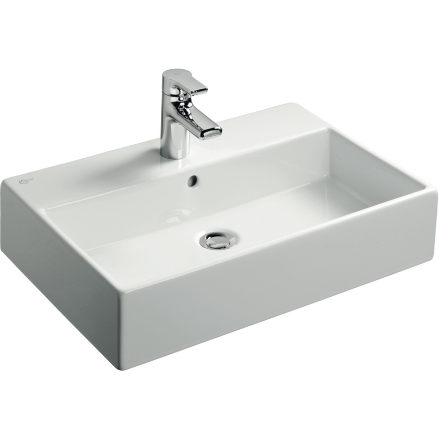 Ideal Standard K078101 - Lavatório de bancada STRADA 60 x 42 cm cerâmica/branco