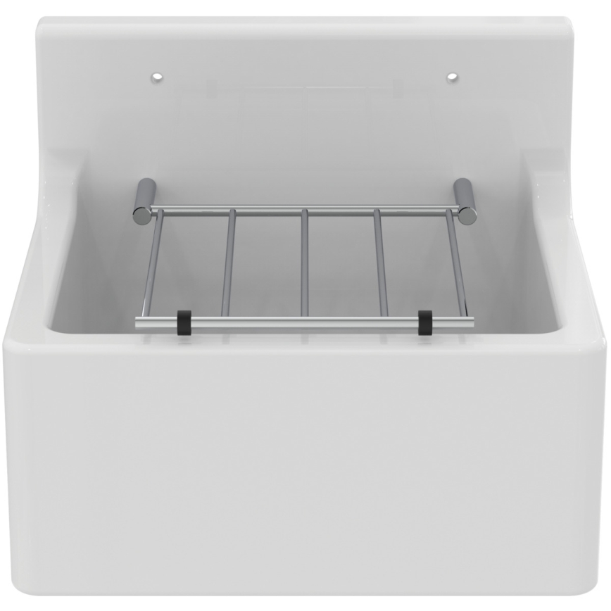 Ideal Standard S593901 - Lavatório suspenso com grelha DOURO 45,5x38 cm cerâmica/branca