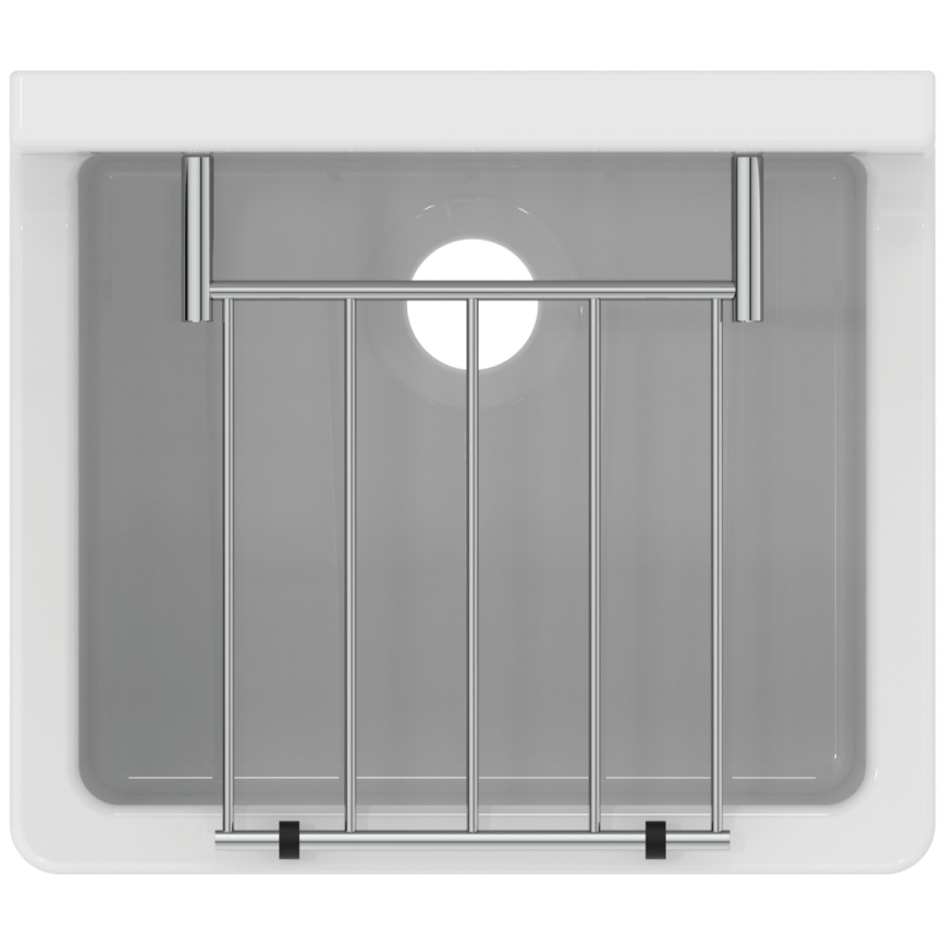 Ideal Standard S593901 - Lavatório suspenso com grelha DOURO 45,5x38 cm cerâmica/branca