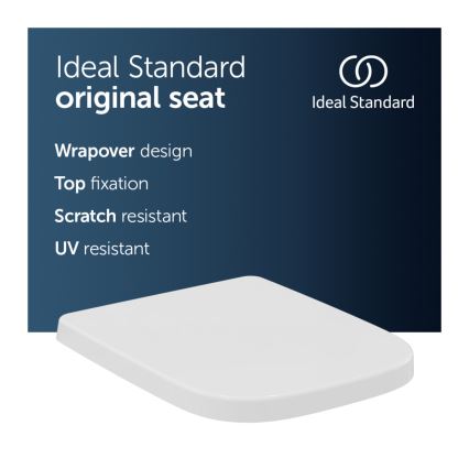 Ideal Standard T453001 - Assento de sanita I.LIFE A branco