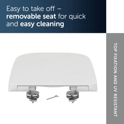 Ideal Standard T468301 - Assento de sanita SoftClose I.LIFE B branco