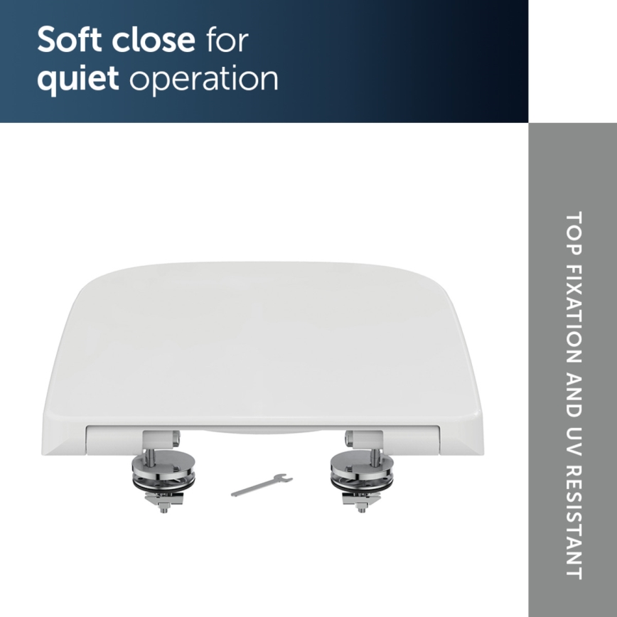 Ideal Standard T468301 - Assento de sanita SoftClose I.LIFE B branco