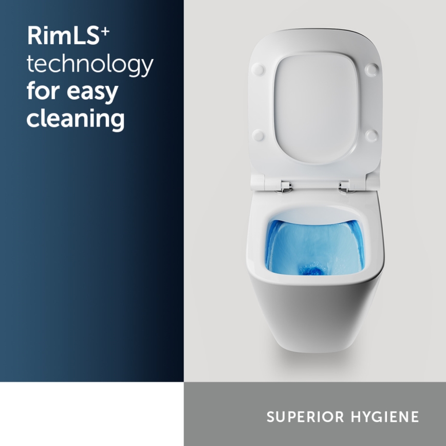 Ideal Standard T471701 - Sanita suspensa sem aro I.LIFE A cerâmica/branco