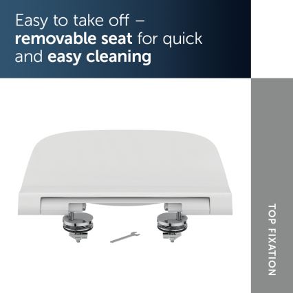 Ideal Standard T500301 - Assento de sanita SoftClose I.LIFE B, branco