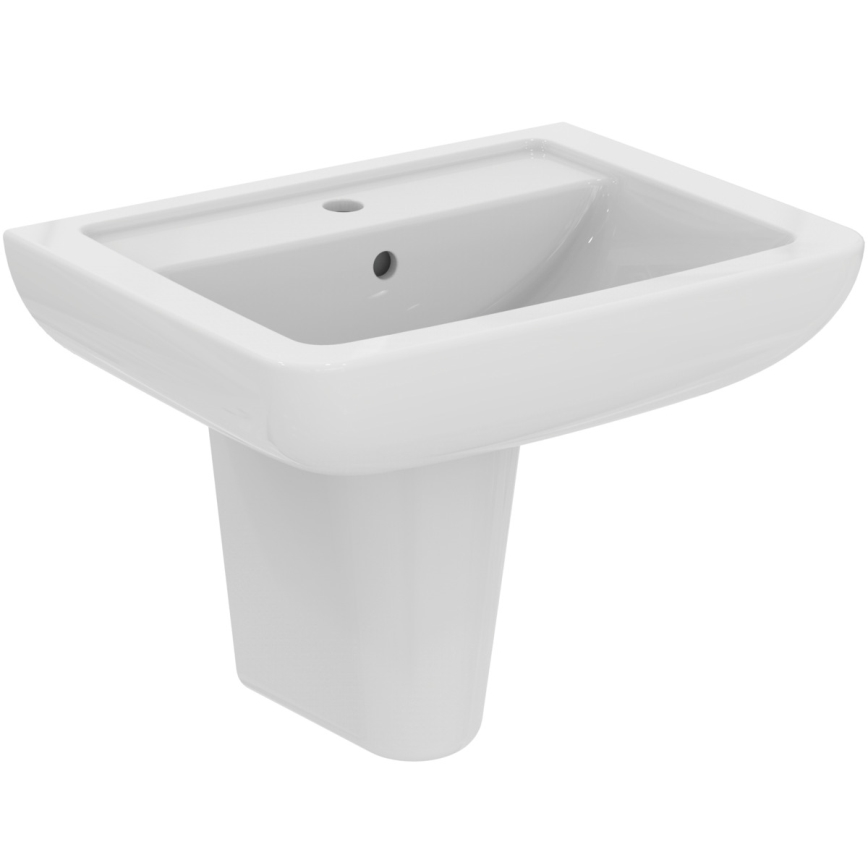 Ideal Standard V302701 - Lavatório suspenso EUROVIT 60x46 cm cerâmica/branco