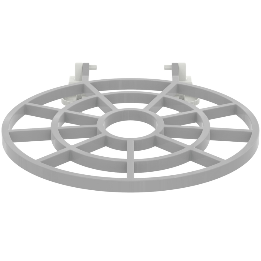 Ideal Standard VV612000 - Grelha plástica para tanque 34x40,2 cm cinza