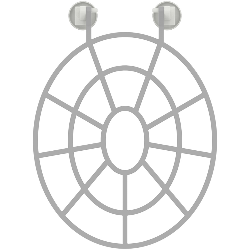 Ideal Standard VV612000 - Grelha plástica para tanque 34x40,2 cm cinza