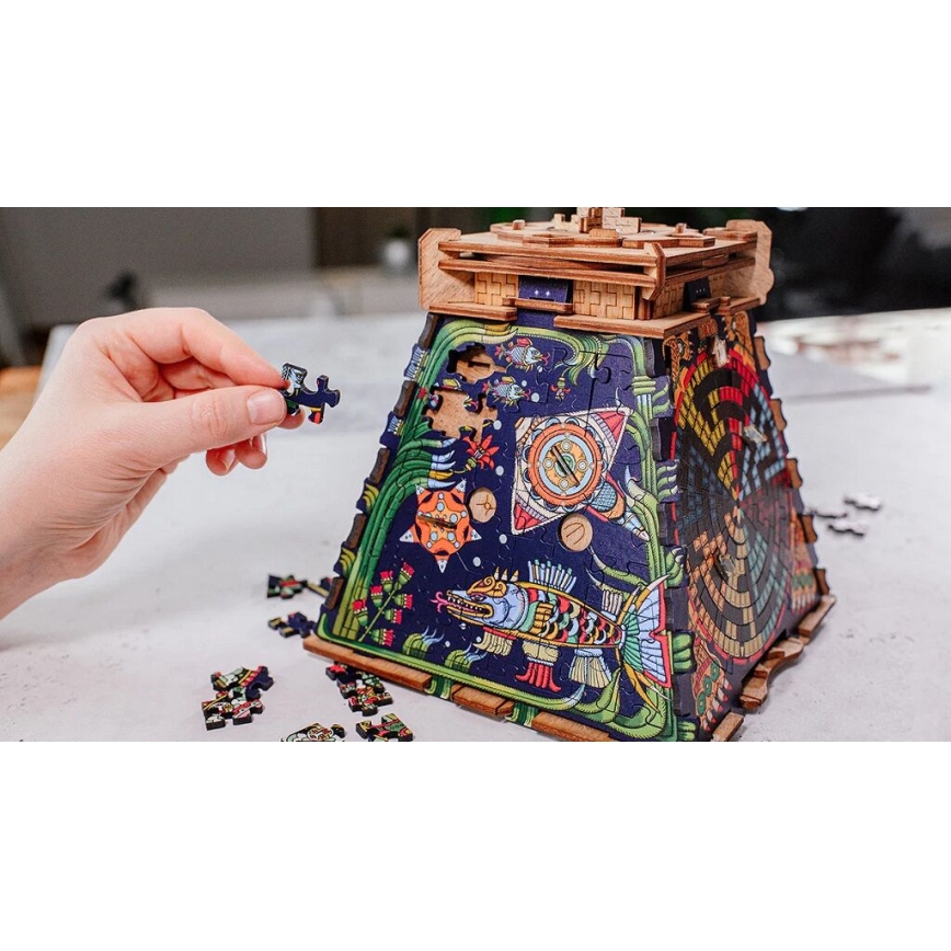 iDventure - Puzzle de madeira Pirâmide solar
