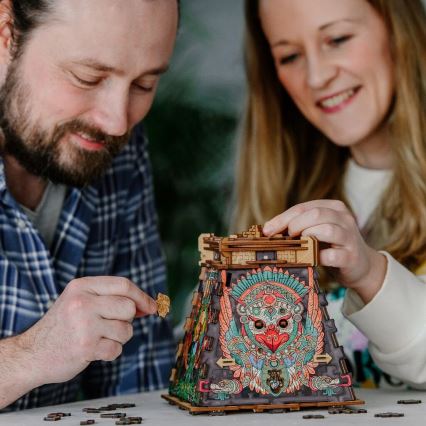 iDventure - Puzzle de madeira Pirâmide solar