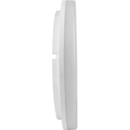Luminária de tecto regulável para casa de banho LED RGBW / 24W / 230V / 3000-6500K / diâmetro 33 cm / IP54 / branca / Wi-Fi Tuya