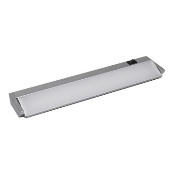 Iluminação de armário de cozinha LED LED/5W/230V prateada