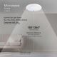 Iluminação de casa de banho LED com sensor LED/20W/230V 3000/4000/6000K IP66
