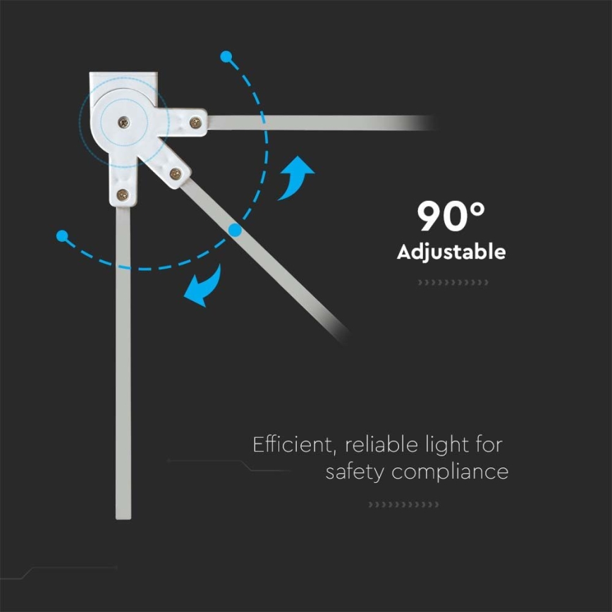 Iluminação de emergência LED EMERGENCY EXIT SAMSUNG CHIP LED/2W/230V 6000K