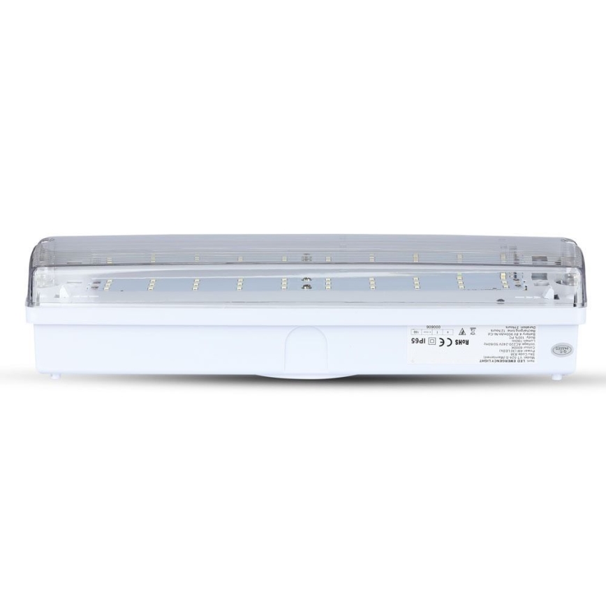 Iluminação de emergência LED EMERGENCY EXIT SAMSUNG CHIP LED/4W/230V 6000K IP65