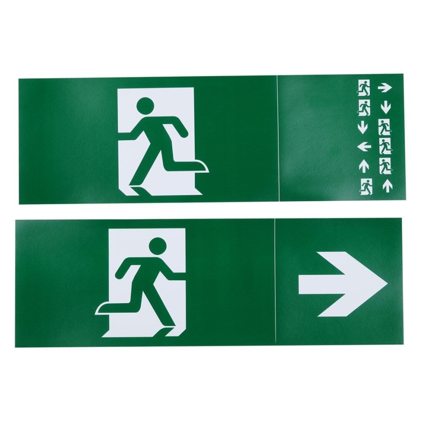 Iluminação de emergência LED EMERGENCY EXIT SAMSUNG CHIP LED/4W/230V 6000K IP65