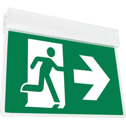 Iluminação de emergência LED LED/4,5W/230V 6500K