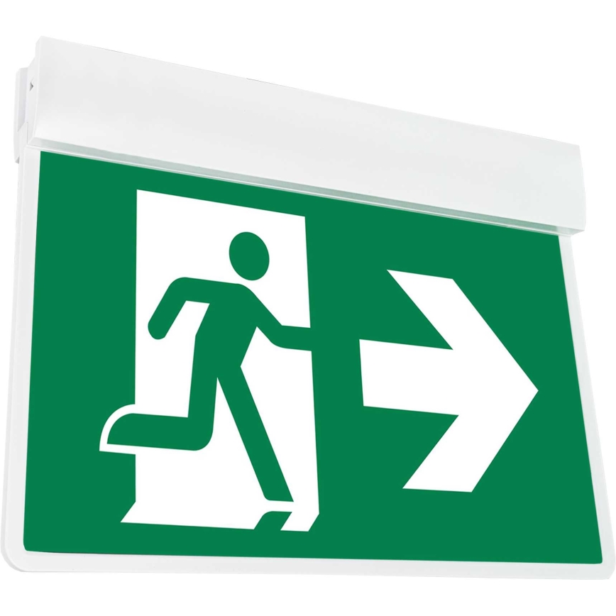 Iluminação de emergência LED LED/4,5W/230V 6500K