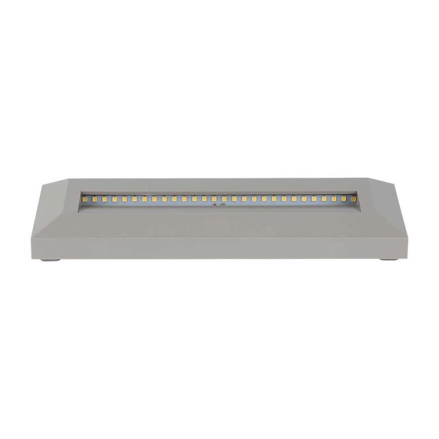 Iluminação de escada exterior LED LED/3W/230V 4000K IP65 cinzento