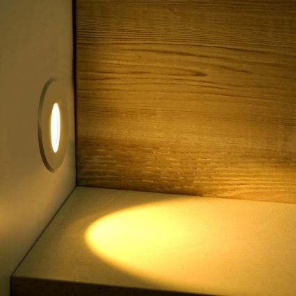 Iluminação de escada LED LED/3W/230V 3000K branco