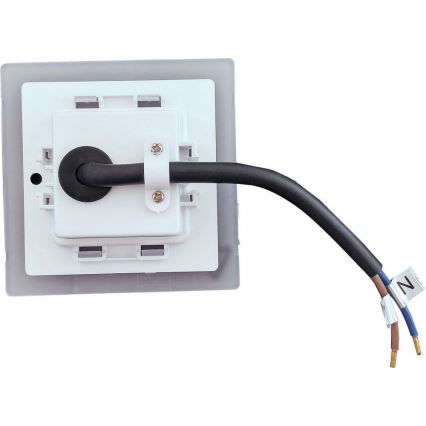 Iluminação de escadas exterior LED LED/1,7W/230V 2700K IP44 preto