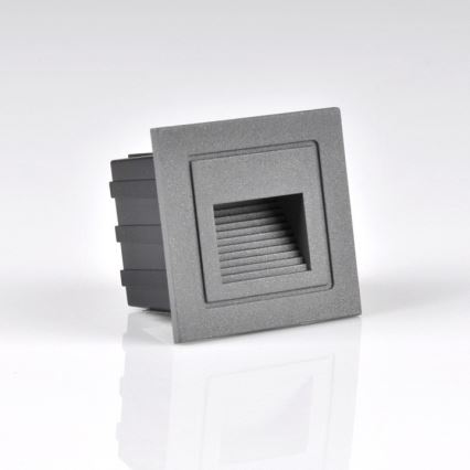 Iluminação de escadas exteriores LED Q6 LED/3W/230V IP44